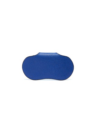  - VALEXTRA - Leather small glasses holder – Royal Blue