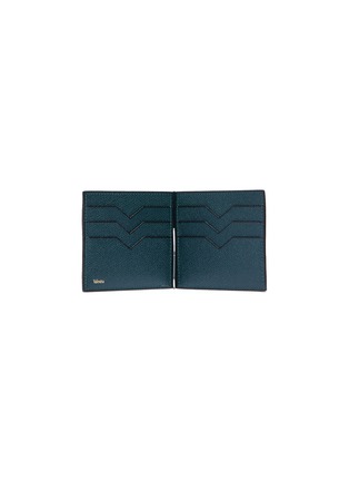  - VALEXTRA - Simple Grip Spring leather wallet