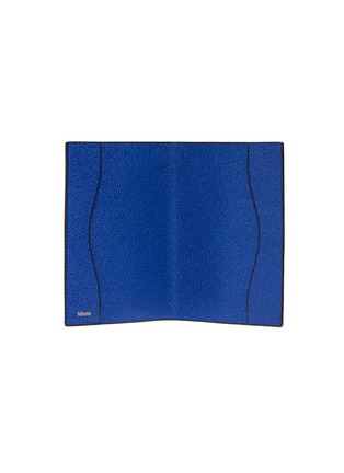  - VALEXTRA - Leather passport holder – Royal Blue