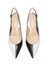 Detail View - Click To Enlarge - GIANVITO ROSSI - 'Arleen' colourblock leather slingback pumps