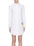 Main View - Click To Enlarge - THOM BROWNE  - Sequin diver shirt dress