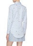 Back View - Click To Enlarge - THOM BROWNE  - Synchronised swimmer embroidered shirt