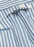 Detail View - Click To Enlarge - THOM BROWNE  - Stripe wool blend mini skirt
