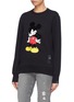 Front View - Click To Enlarge - RAG & BONE - x Disney Mickey Mouse graphic print unisex sweatshirt