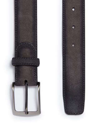 Detail View - Click To Enlarge - MAGNANNI - Suede belt