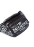 Detail View - Click To Enlarge - BALENCIAGA - 'Explorer' graffiti print leather belt bag