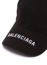 Detail View - Click To Enlarge - BALENCIAGA - 'Everyday' logo embroidered baseball cap