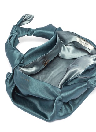 Detail View - Click To Enlarge - THE ROW - 'The Ascot' small satin bag