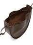 Detail View - Click To Enlarge - THE ROW - Leather drawstring shoulder bag