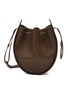 Main View - Click To Enlarge - THE ROW - Leather drawstring shoulder bag