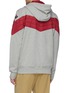 Back View - Click To Enlarge - MOOSE KNUCKLES - 'Concordia' puffer panel zip hoodie