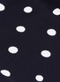 Detail View - Click To Enlarge - OSCAR DE LA RENTA - Scalloped polka dot jacquard knit dress