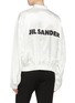 Back View - Click To Enlarge - JIL SANDER - Logo back satin bomber jacket