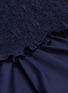 Detail View - Click To Enlarge - LEAL DACCARETT - 'Nashua' smocked panel ruffle high-low skirt