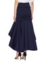 Back View - Click To Enlarge - LEAL DACCARETT - 'Nashua' smocked panel ruffle high-low skirt