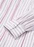 Detail View - Click To Enlarge - GABRIELA HEARST - 'Chelsea' belted stripe pleated poplin shirt dress
