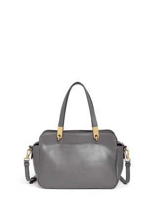 Back View - Click To Enlarge - MARC BY MARC JACOBS - 'Ligero' leather satchel