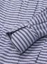Detail View - Click To Enlarge - GABRIELA HEARST - 'Garcia' darted geometric stripe shirt dress