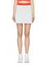Main View - Click To Enlarge - STELLA MCCARTNEY - Monogram embroidered knit skirt