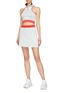 Figure View - Click To Enlarge - STELLA MCCARTNEY - Monogram embroidered knit skirt