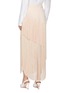 Back View - Click To Enlarge - STELLA MCCARTNEY - Tiered fringe skirt