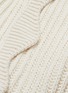  - STELLA MCCARTNEY - Scalloped sleeve oversized organic cotton-wool sweater
