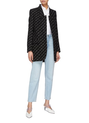Figure View - Click To Enlarge - STELLA MCCARTNEY - Broderie anglaise yoke shirt