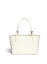 Back View - Click To Enlarge - TORY BURCH - 'York' small leather buckle tote