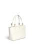 Front View - Click To Enlarge - TORY BURCH - 'York' small leather buckle tote