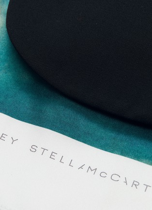  - STELLA MCCARTNEY - Graphic print silk underlay wool twill blazer