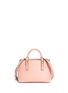 Back View - Click To Enlarge - TORY BURCH - 'Robinson' micro double zip leather tote