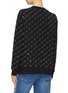 Back View - Click To Enlarge - STELLA MCCARTNEY - Strass monogram sweater