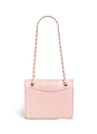 Main View - Click To Enlarge - TORY BURCH - 'Fleming' medium quilted leather bag