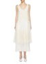 Main View - Click To Enlarge - STELLA MCCARTNEY - Broderie anglaise silk tulle overlay dress