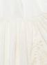 Detail View - Click To Enlarge - STELLA MCCARTNEY - Broderie anglaise hem silk satin dress