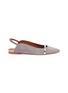 Main View - Click To Enlarge - MALONE SOULIERS - 'Marion Luwolt' suede slingback flats