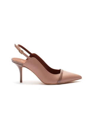 Main View - Click To Enlarge - MALONE SOULIERS - 'Marion Luwolt' leather slingback pumps