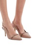 Figure View - Click To Enlarge - MALONE SOULIERS - 'Marion Luwolt' leather slingback pumps