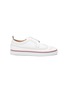 Main View - Click To Enlarge - THOM BROWNE  - Pebble grain leather brogue sneakers