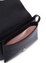 Detail View - Click To Enlarge - GUCCI - 'Arli' GG logo small leather crossbody bag