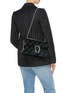 Front View - Click To Enlarge - GUCCI - 'Dionysus' small GG velvet shoulder bag