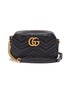 Main View - Click To Enlarge - GUCCI - 'GG Marmont' small quilted matelassé leather shoulder bag