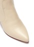 Detail View - Click To Enlarge - CLERGERIE - 'Agate' twist heel leather ankle boots