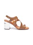 Main View - Click To Enlarge - CLERGERIE - 'Above' strappy leather sandals