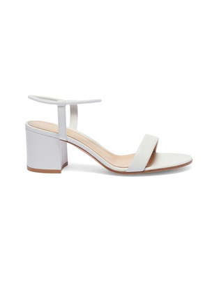 Main View - Click To Enlarge - GIANVITO ROSSI - 'Nikki 60' ankle strap leather sandals