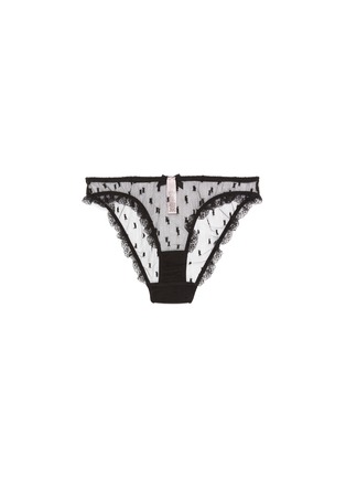 AGENT PROVOCATEUR, 'Madelina' Swiss dot embroidered tulle briefs, Women