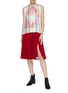 Figure View - Click To Enlarge - CALVIN KLEIN 205W39NYC - x Andy Warhol Foundation 'Stephen Sprouse' fringe print sleeveless top