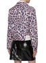 Back View - Click To Enlarge - CALVIN KLEIN 205W39NYC - Leopard print denim jacket