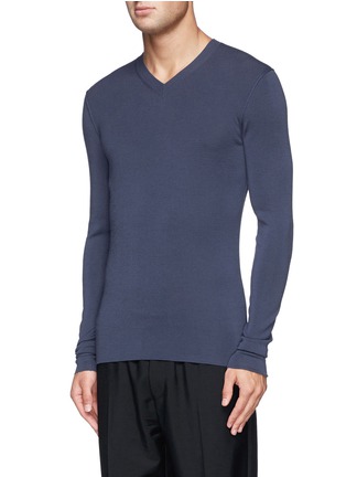 Front View - Click To Enlarge - - - Virgin wool sweater