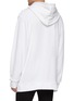 Back View - Click To Enlarge - CALVIN KLEIN 205W39NYC - 'Jaws' logo graphic print hoodie